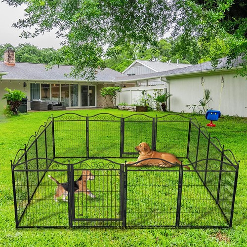Panels bold metal dog - panels,