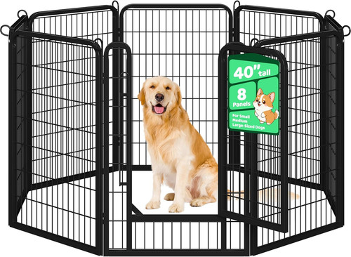 Dog playpen inch 8 - 8, panels