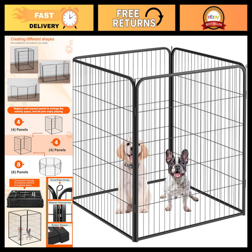 Inch folding dog playpen - playpen,