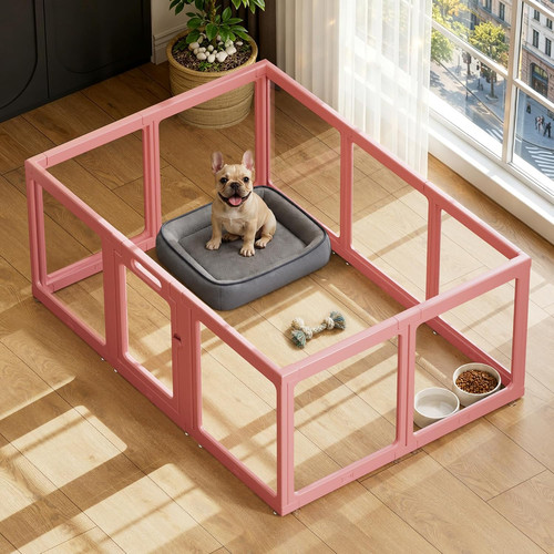 Acrylic dog playpen - acrylic,