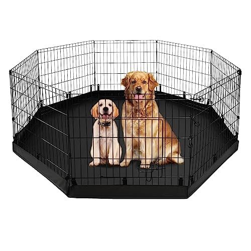 Dog playpen metal - dog, foldable
