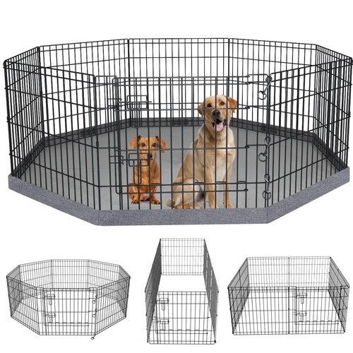 Foldable metal dog - metal, exercise