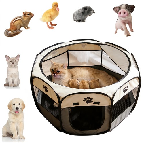 Portable pet playpen dog - playpen, puppy