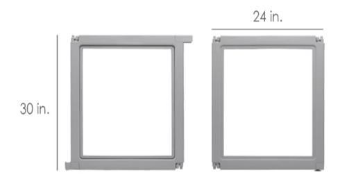 New front row clear plastic - new,